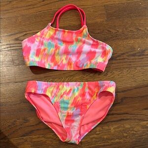 Wonder Nation Pink and Orange Bikini